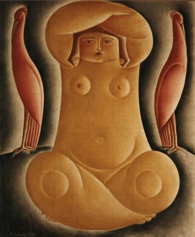 Pinacoteca Figura sentada, 1924, Vicente do Rego Monteiro