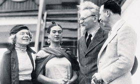 Trotsky com Frida
